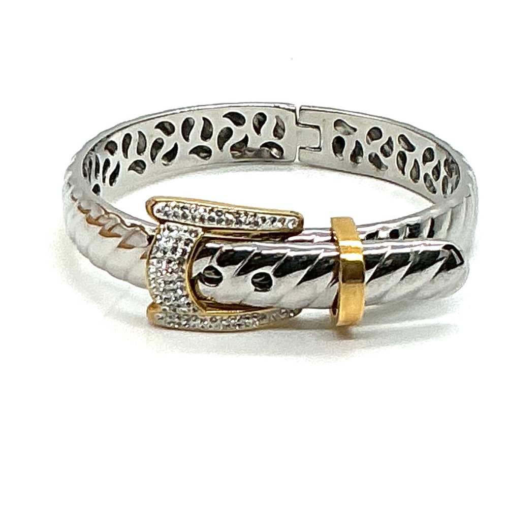 Fancy costume belt bracelet with belt buckle 1702
